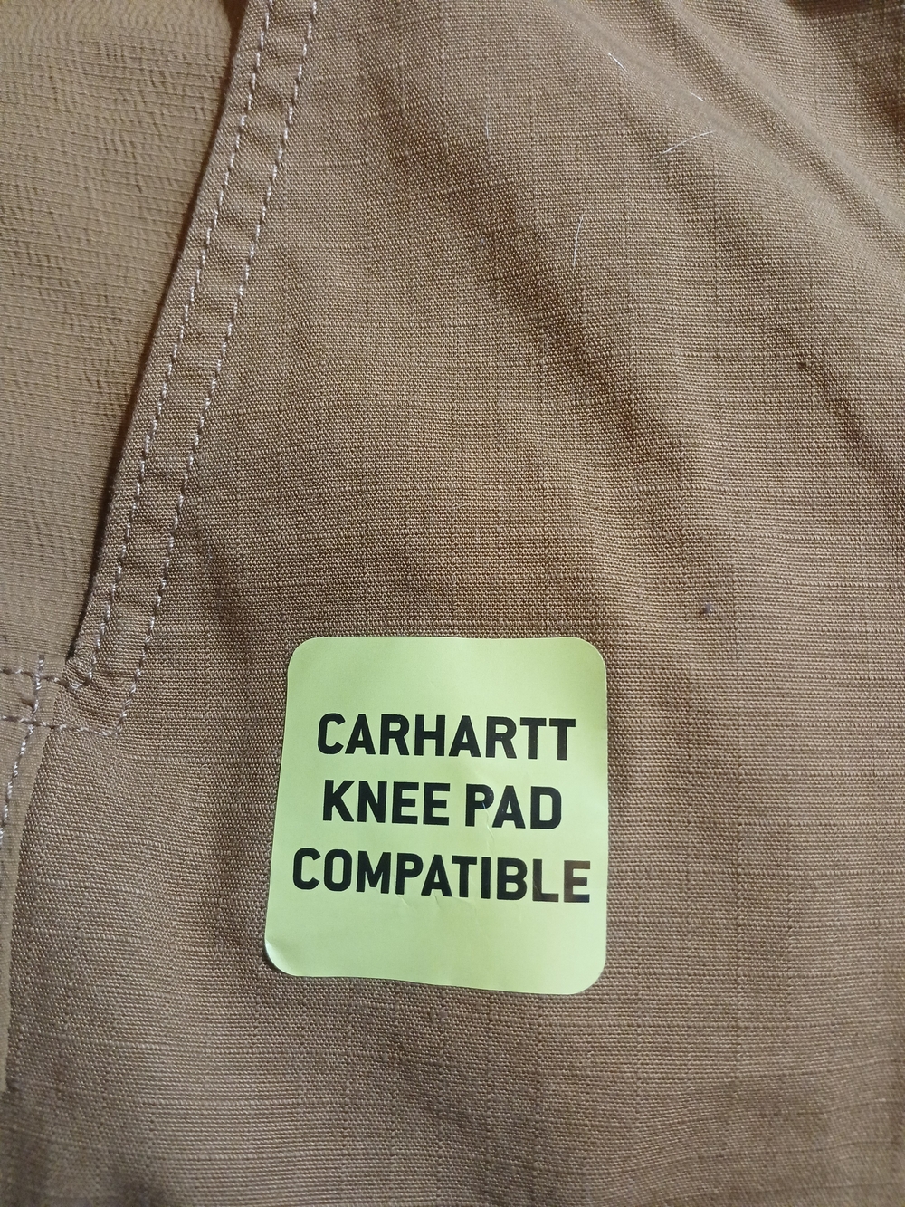 Carhartt Mens Rugged Flex Steel Double Front Pants Camel Brown Size 32 × 32 - Picture 5 of 11